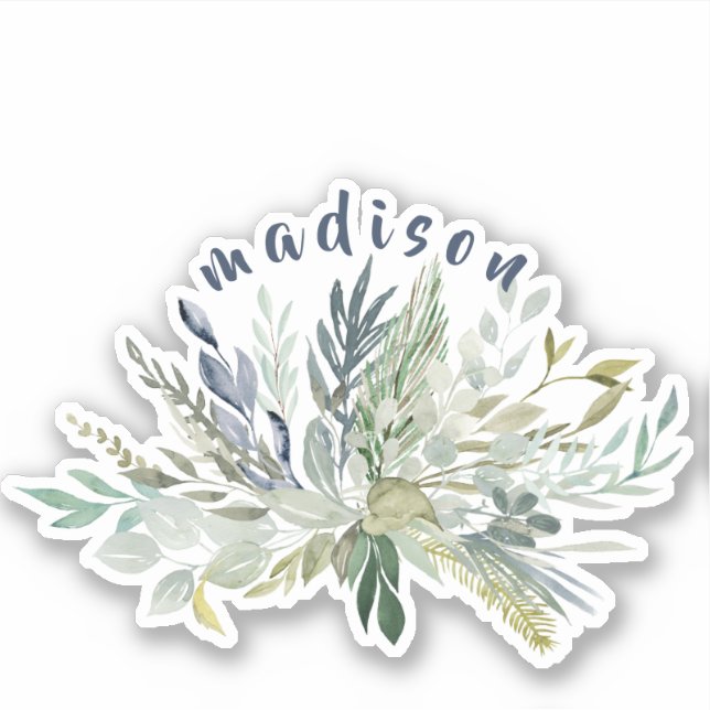 Woodland Foliage Sticker (Front)