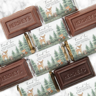 Woodland Forest Animals Adventure Baby Shower Hershey's Miniatures