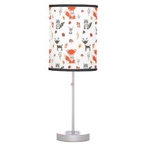 Woodland Forest Animals Baby Nursery Cute Kawaii  Table Lamp