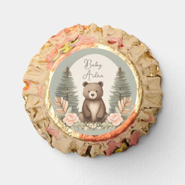 Woodland Forest Bear Reese's Peanut Butter Cups (Front)