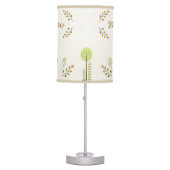 Woodland Forest Deer Kids Nursery Lamp (Front)