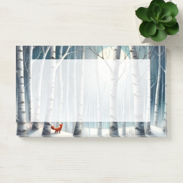 Woodland Forest Desk Sticky Notes - Notes (Office)