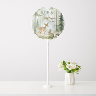 Woodland Forest Friends  Balloon