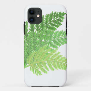 Woodland forest green ferns forest ferns iPhone 11 case