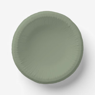 Woodland Forest Green Wedding Paper Bowls