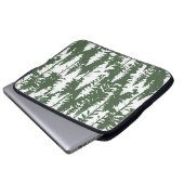 Woodland Forest Pattern Laptop Sleeve (Front Bottom)