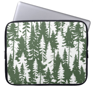 Woodland Forest Pattern Laptop Sleeve