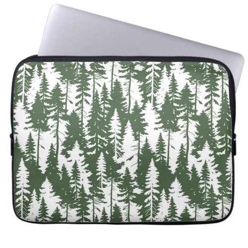 Woodland Forest Pattern Laptop Sleeve