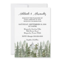 Woodland Forest Wedding Green