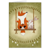 Woodland Fox and Bunny Swing (Front)