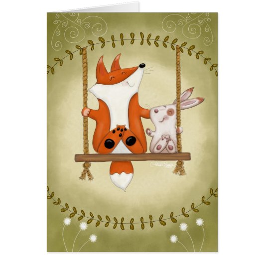 Woodland Fox and Bunny Swing (Front)