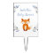 Woodland Fox Baby Shower Cake Topper