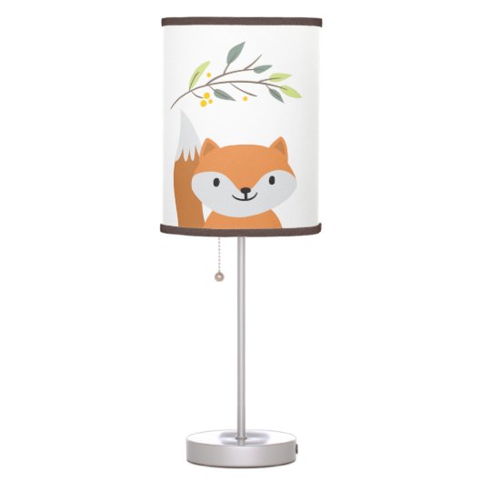 Woodland Fox Nursery/Kids Room Lamp (Right)
