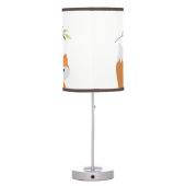 Woodland Fox Nursery/Kids Room Lamp (Back)