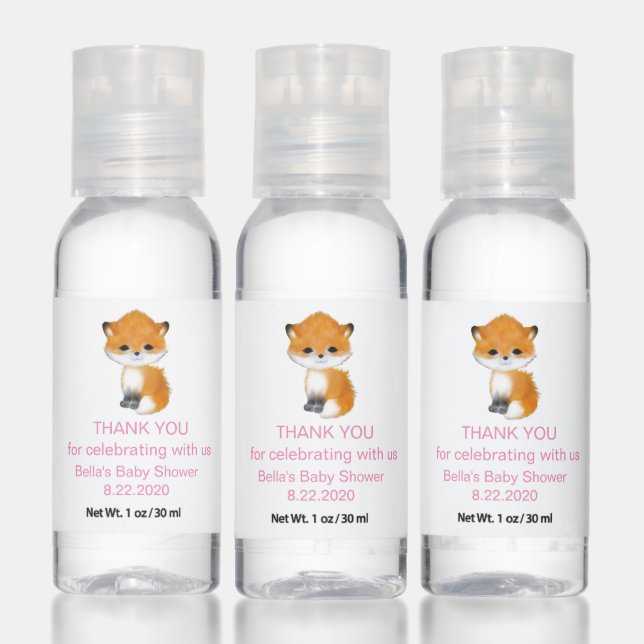 Woodland Fox Travel Bottle Set Hand Sanitizer (Set)