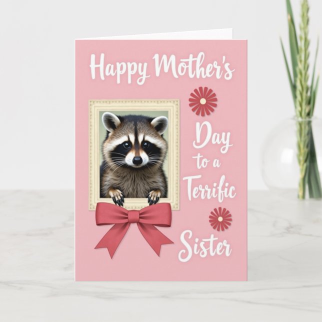 Woodland Friend Mothers Day Card (Front)