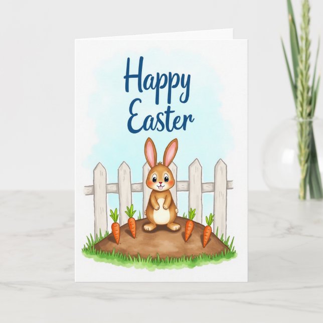 Woodland Friend Springtime Card (Front)