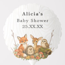 Woodland Friends Animal Baby Shower