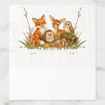 Woodland Friends Animal Baby Shower