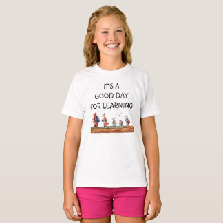 Woodland Friends Back To School Watercolor T-Shirt