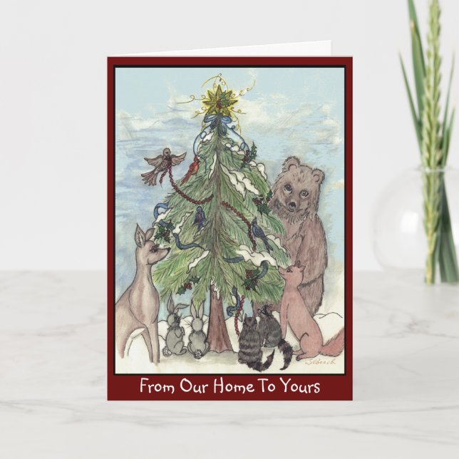 Woodland Friends Card (Front)