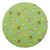 Woodland Friends - Fox Bear Raccoon Hedgehog Deer Eraser (Front)