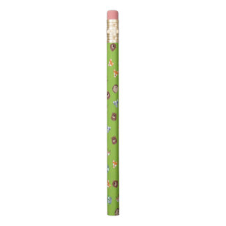 Woodland Friends - Fox Bear Raccoon Hedgehog Deer Pencil