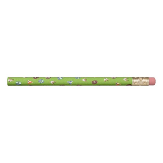 Woodland Friends - Fox Bear Raccoon Hedgehog Deer Pencil (Rotated 270)