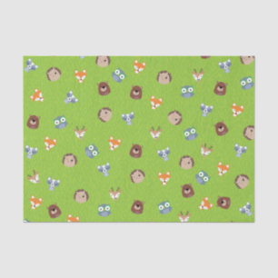 Woodland Friends - Fox Bear Raccoon Hedgehog Deer Tissue Paper