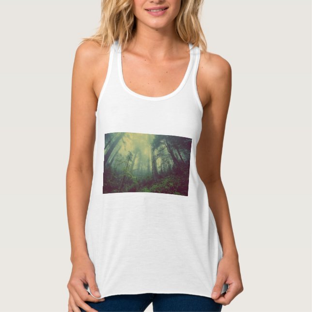 Woodland From Below Tank Top (Front)