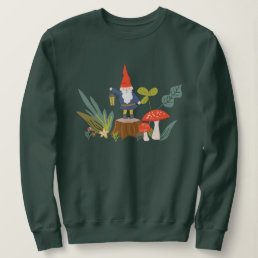 Woodland Gnome &amp; Mushroom Sweatshirt