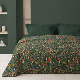 Woodland Duvet Cover and Pillow Cases, Mushrooms Bed Accessories