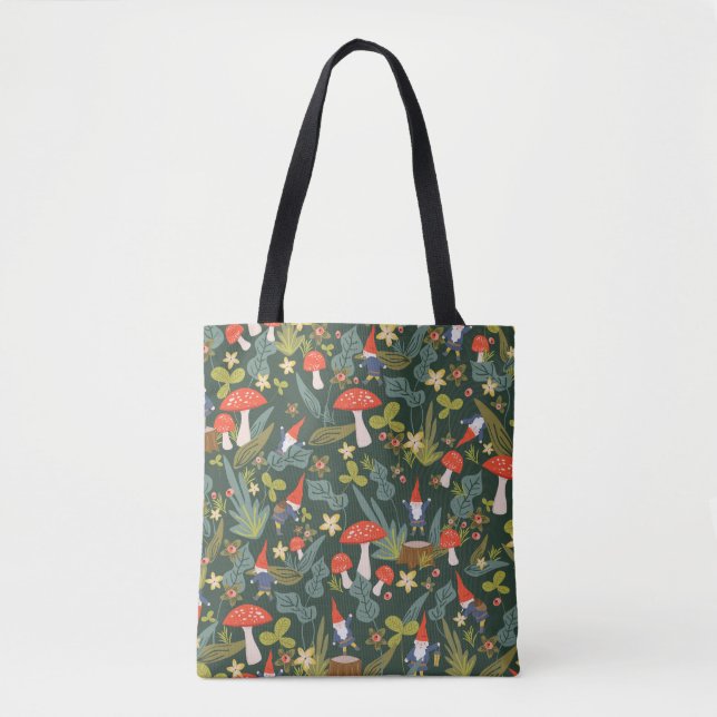 Woodland Gnomes Tote Bag (Front)