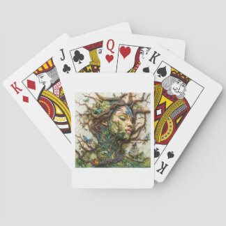 Woodland Goddess b Poker Cards