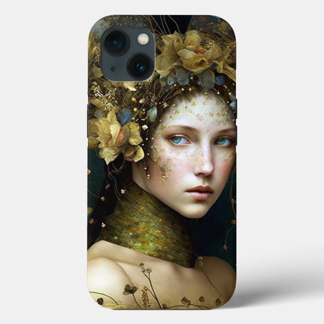 Woodland Green Fairy Fantasy Art Case-Mate iPhone Case (Back)