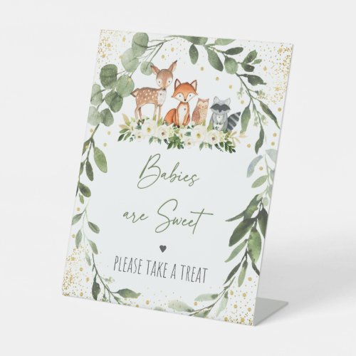 Woodland Greenery Baby Shower Treat