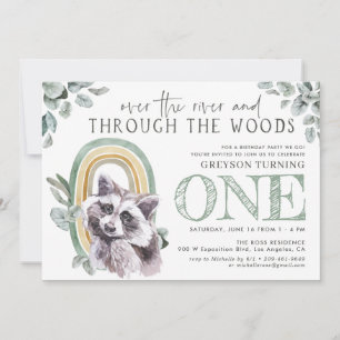 Woodland Greenery Forest Animals & Rainbows