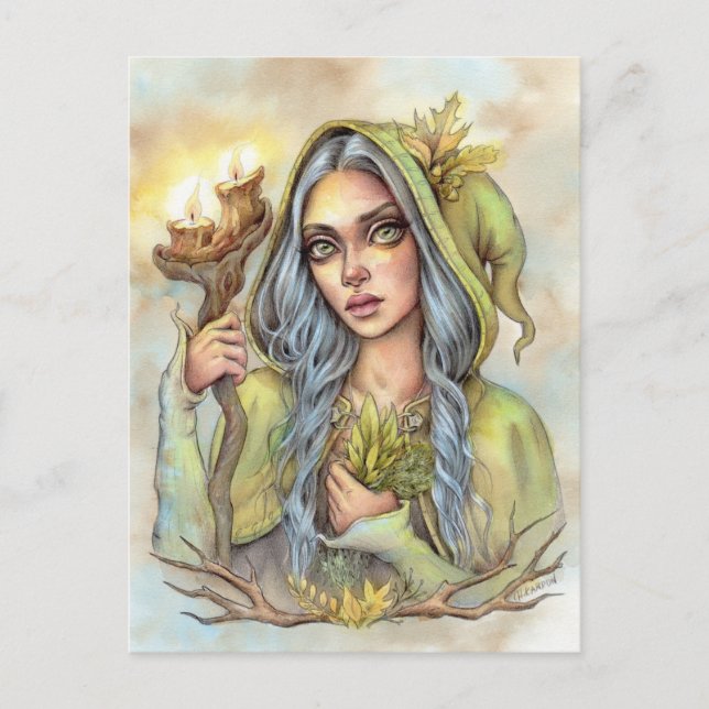 Woodland Healer Postcard (Front)