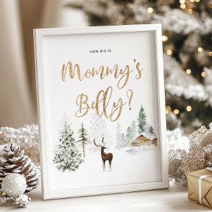 Woodland how big is mommy's belly game poster