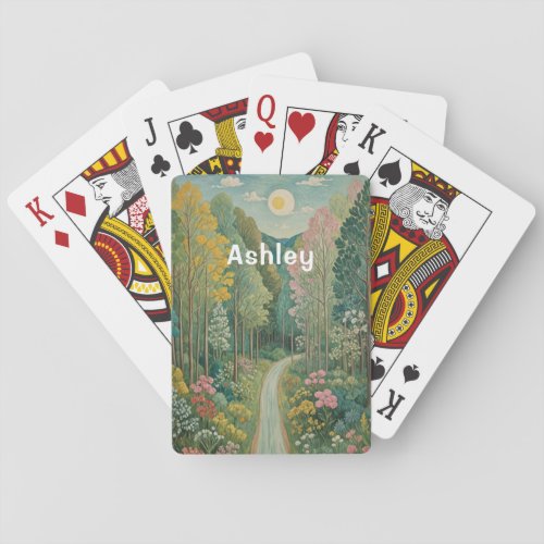 Woodland Journey Poker Cards