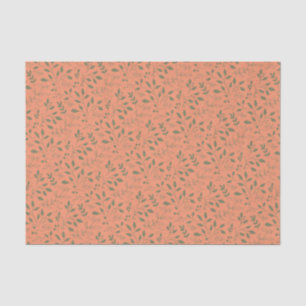 Woodland Leaves Pattern Tissue Paper