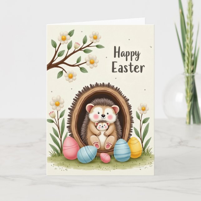 Woodland Love Springtime Card (Front)