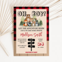 Woodland Lumberjack Baby Shower