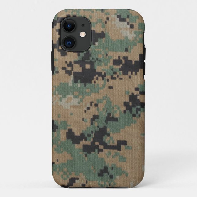 Woodland MARPAT iPhone 5 Barely There Case (Back)