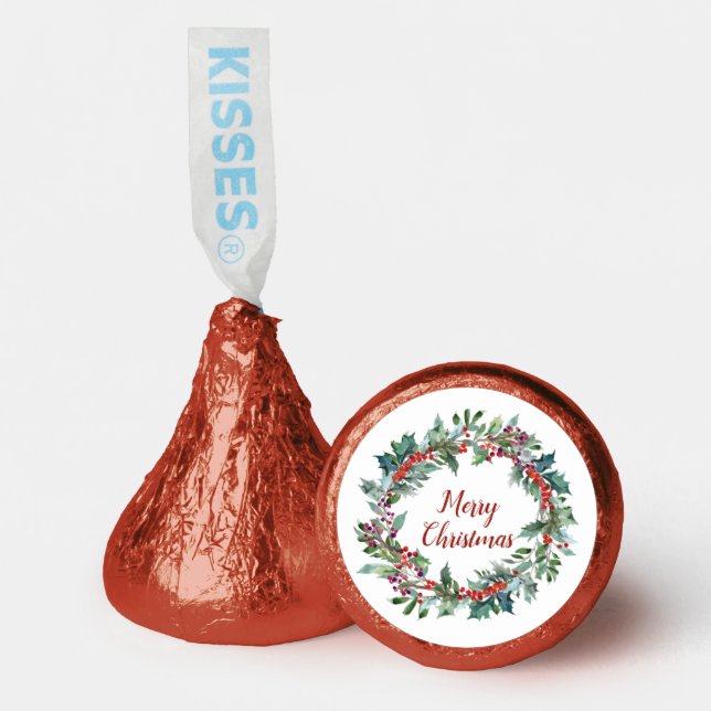 Woodland Merry Christmas Hershey®'s Kisses® (Front)