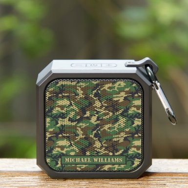 Woodland Militairy Camo Print - Personalized
