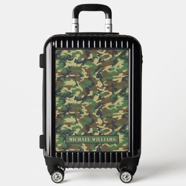 Woodland Militairy Camo Print - Personalized