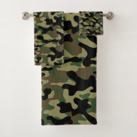 Woodland Military Camouflage Pattern