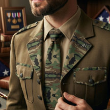 Woodland Military Camouflage Pattern
