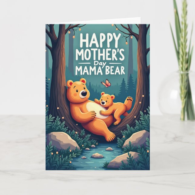 Woodland Mother Love Card (Front)